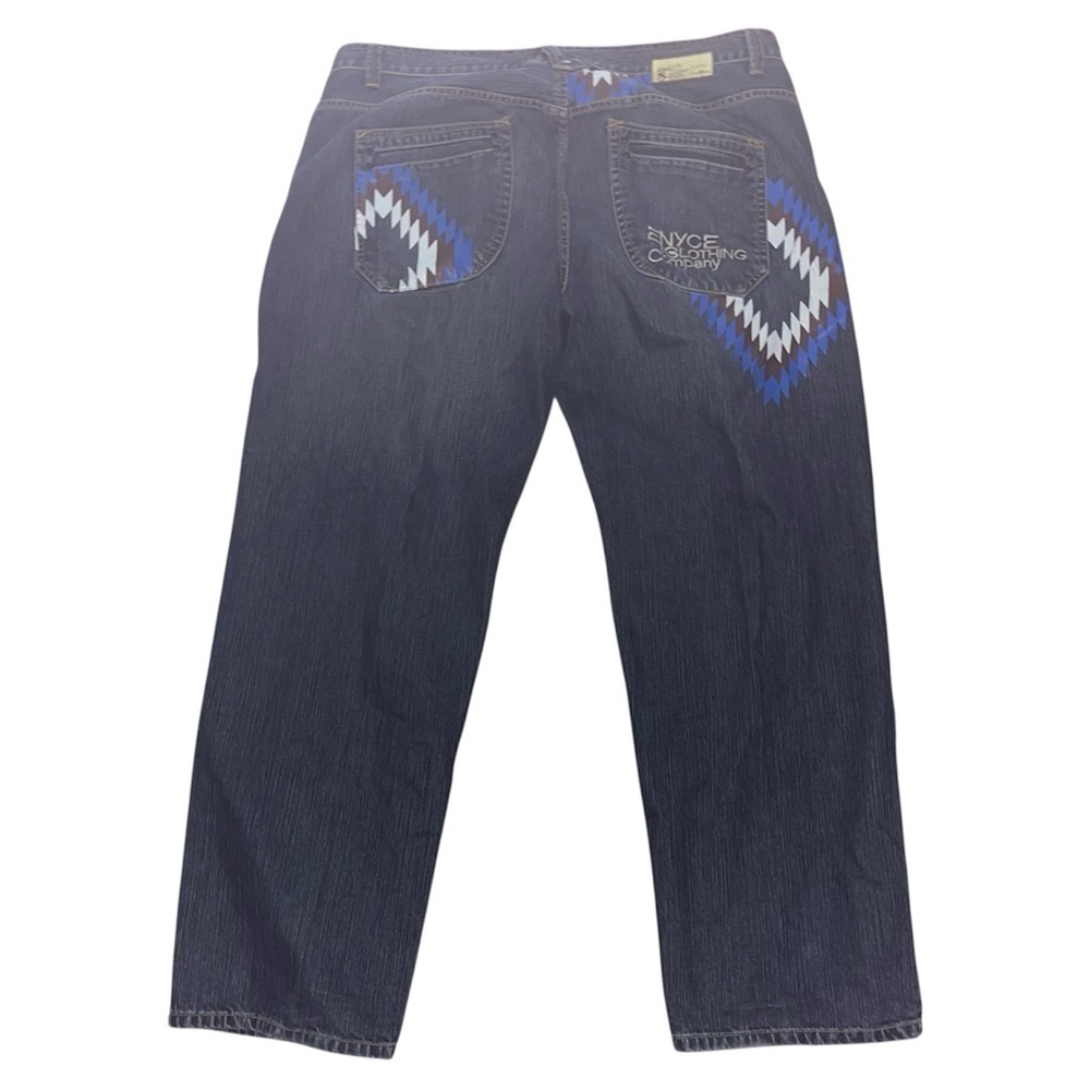 Vintage y2k early 2000s Aztec baggy jeans